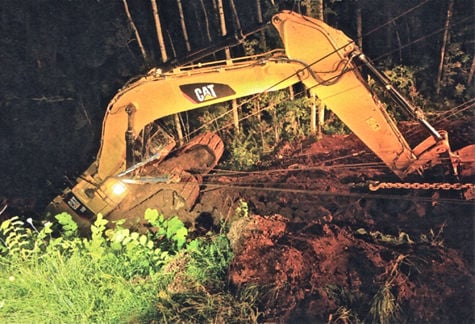 Excavator extraction