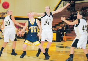 Corunna, Owosso girls basketball