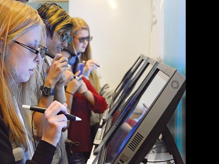 Students get science lesson with 3-D virtual holographic technology - Ontario Argus Observer