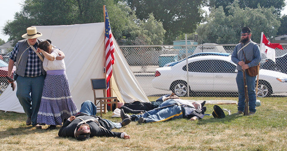 Civil War reenactment includes black powder guns Valley Life
