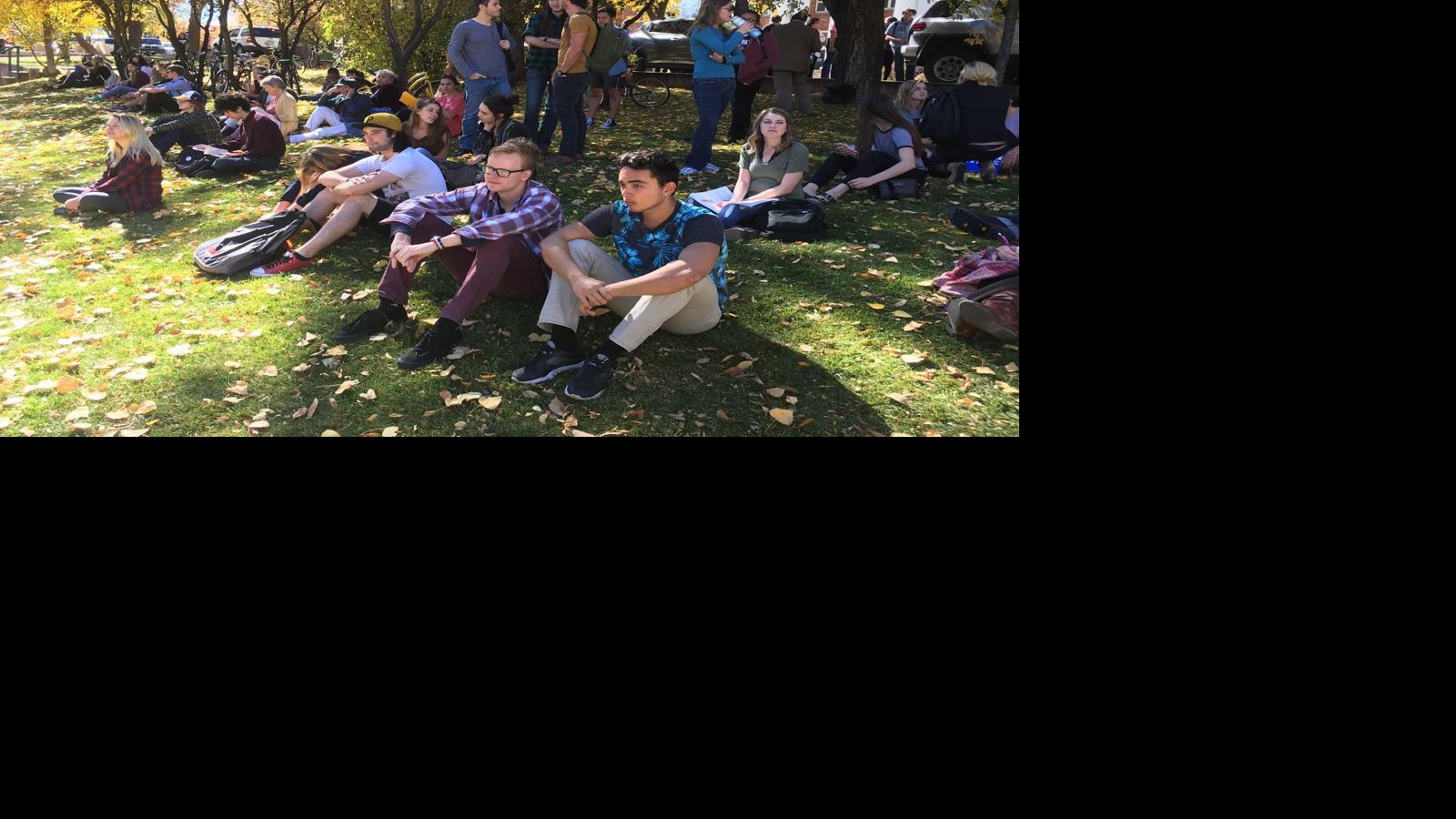 1:35 p.m.: Prochnow full ahead of Bernie Sanders speech