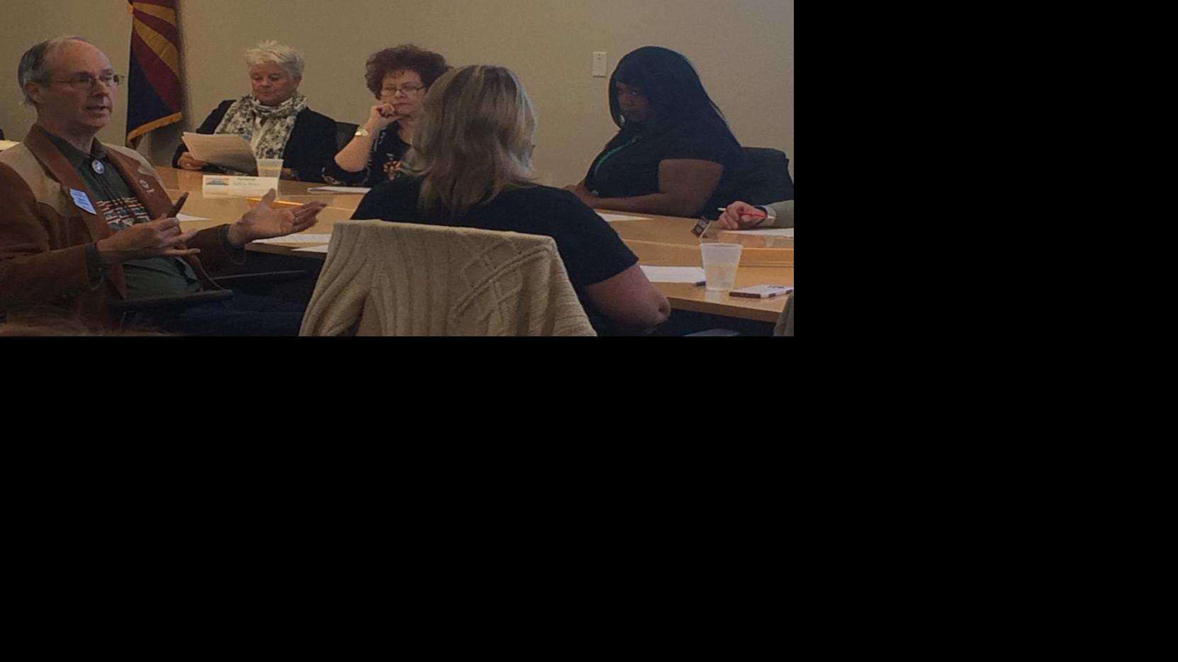 Thorpe, Allen meet with Flagstaff council