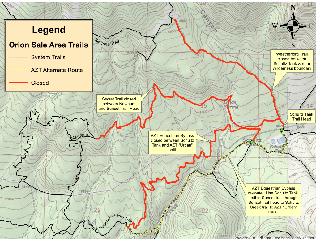Trails close as Flagstaff watershed protection work starts Local