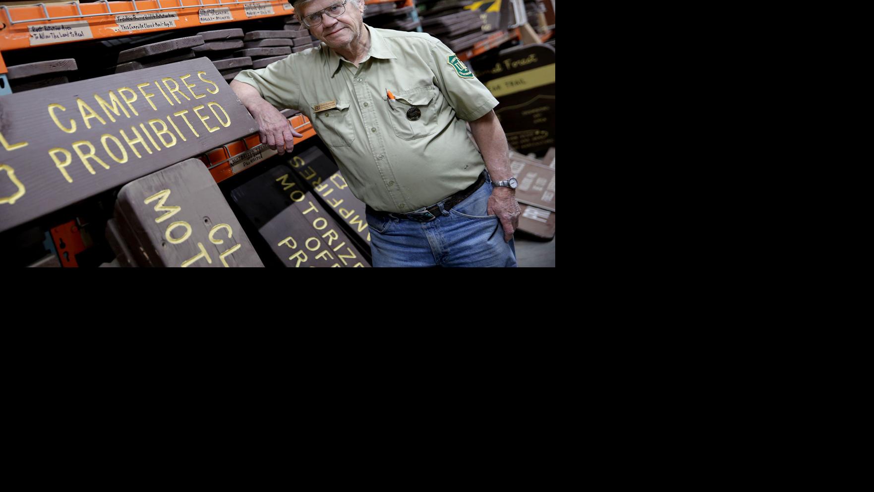 The hands behind the Forest Service's iconic signs