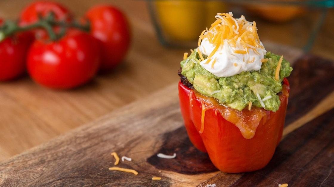 Taco-Stuffed Peppers