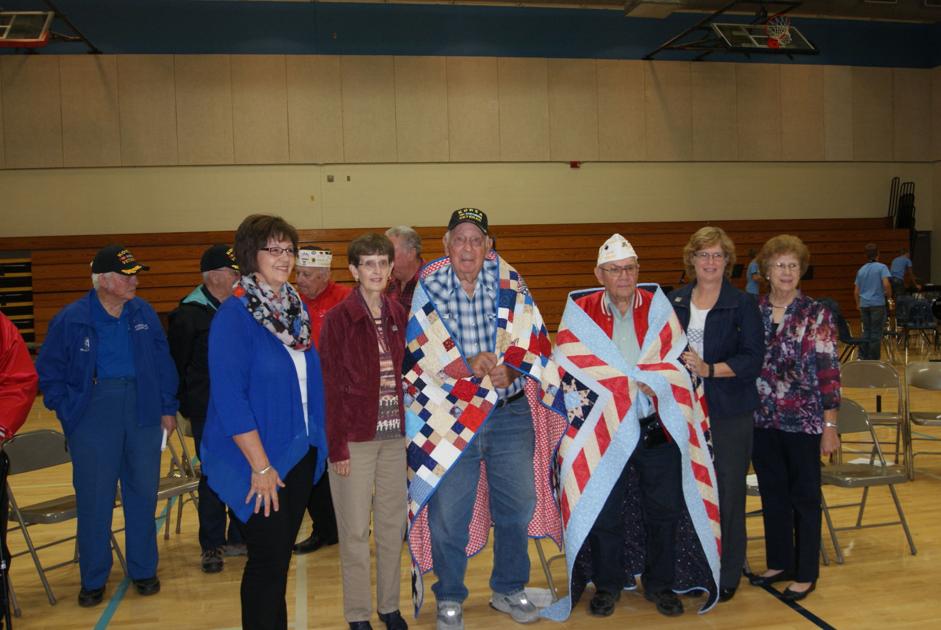 Quilts of Valor awarded at Freeman