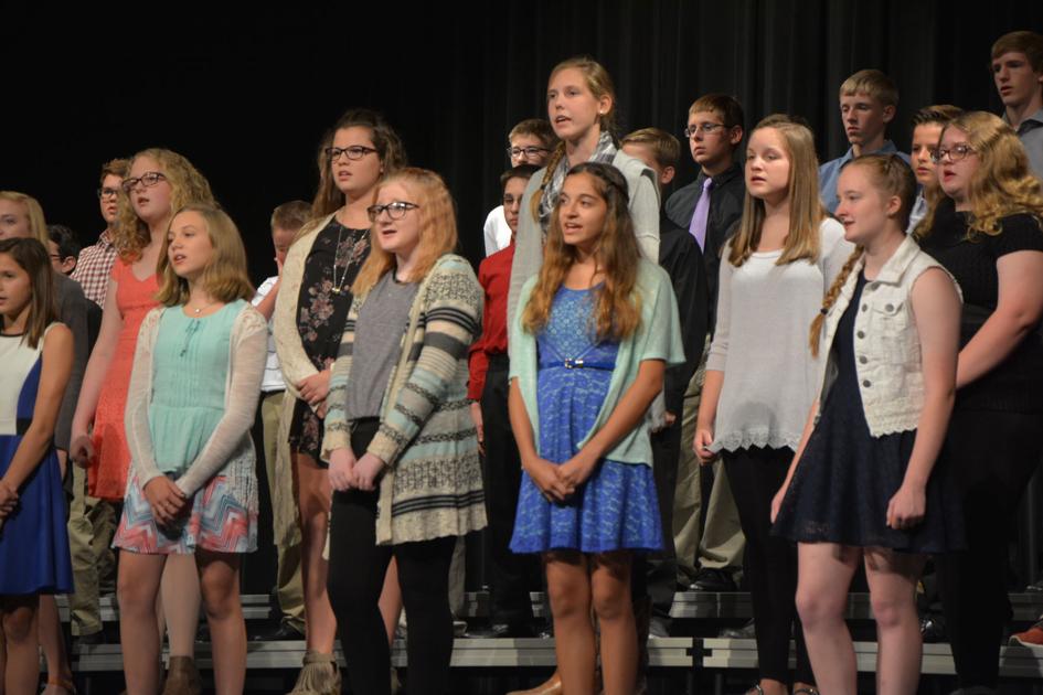 Middle schoolers bring pop hits to Hevelone stage
