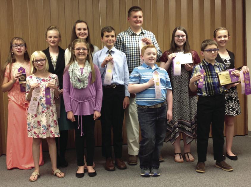 2017 Gage County 4-H public speaking contest