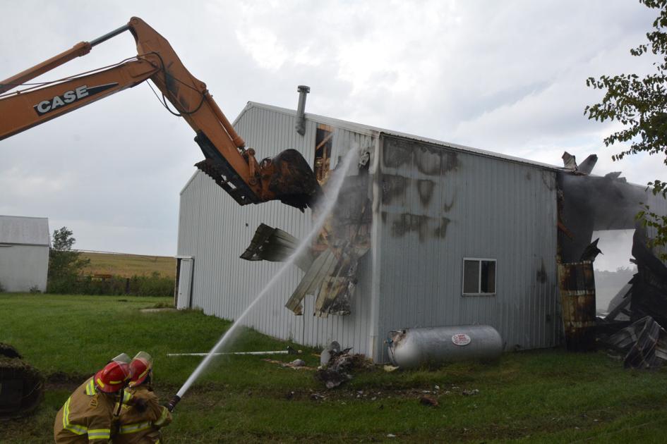 Fire destroys mechanical shed in Filley