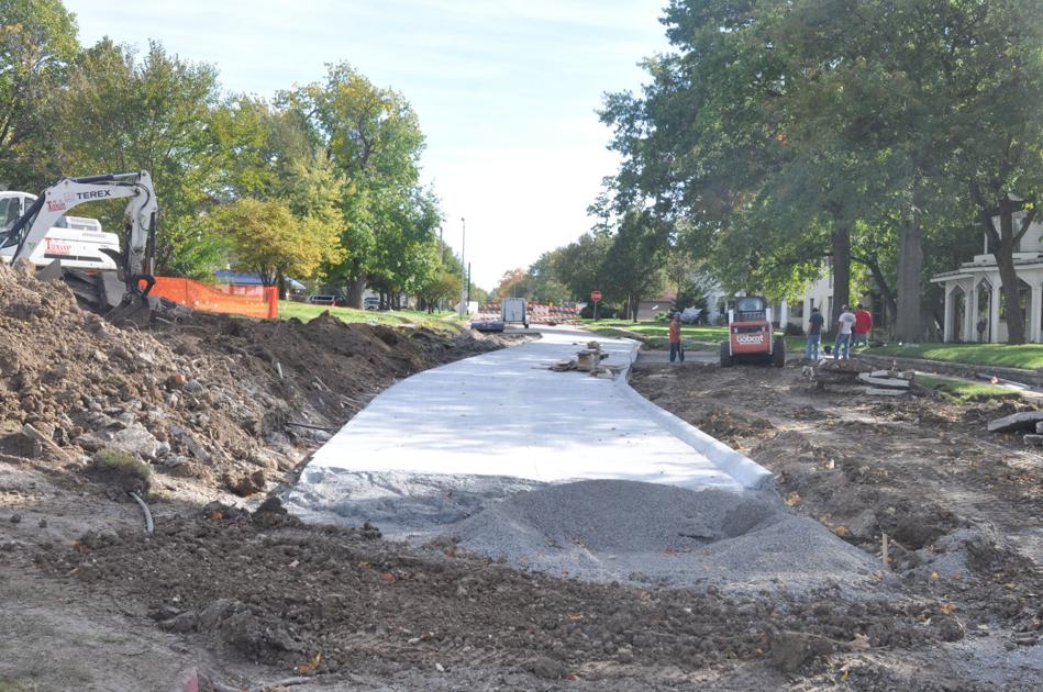 Grant Street road construction is underway