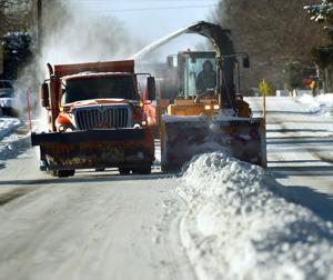 Snowplowing equipment is on the way
