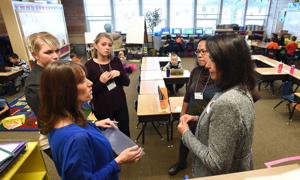 Educator For a Day looks at big-picture and close-up views of education