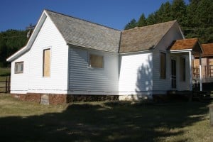 Property Management Billings on New Siding Covers The Outside Of The Zortman Guard Station