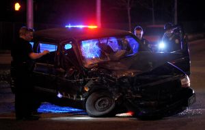 Head-on collision occurs at King Avenue West on Saturday night