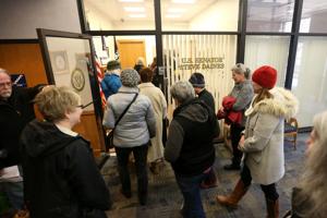 Montana group visits Daines' office in Billings to protest Trump's Cabinet picks