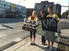 Cars line up to support Grad Day fundraisers