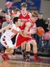 Hardin's Gary Dawes reaches in