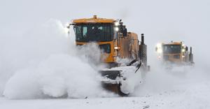 Billings airport working nonstop to remove snow