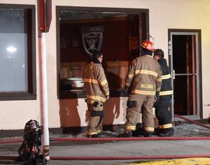 Wednesday morning fire damages motorcycle club