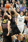 Brett Thompson of Laurel shoots