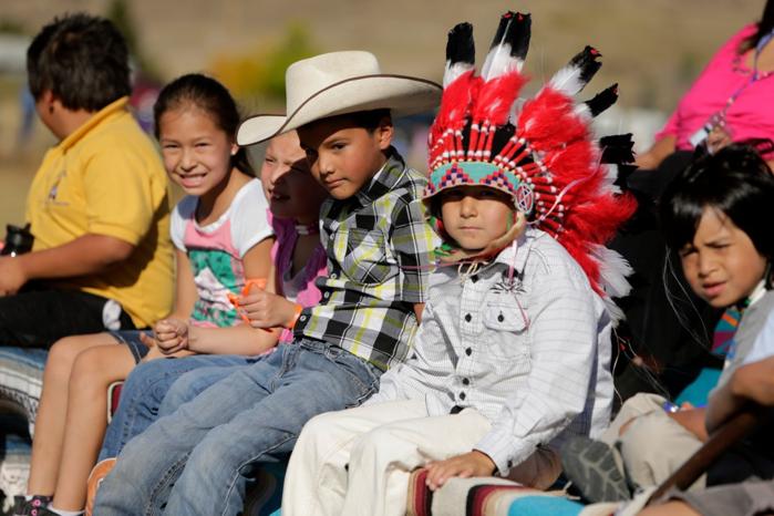 Pryor students celebrate heritage day with parade, powwow