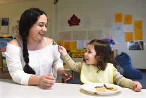 Young parents, babies to experience generosity of 6th-graders' efforts