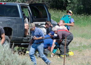 Teens recall surviving plunge over Powell-area dam Teens recall surviving plunge over Powell-area dam