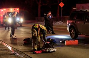 Pedestrian hit by SUV on Central Avenue