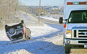 Multiple crashes, road closures happen Saturday; more bad weather on the way