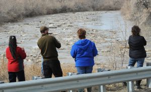 Snow continues to set records; River levels fall