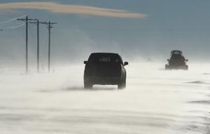 High winds complicate work for county snow removal crews, drivers