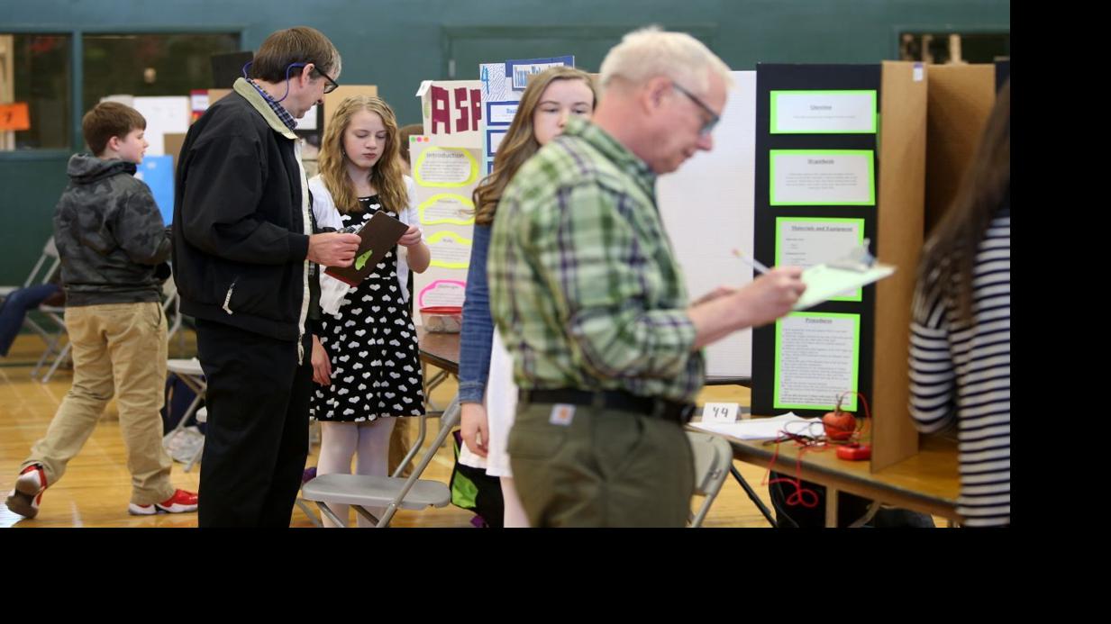 Firefighting, hamster intelligence among topics tackled at Saint Francis Upper Science Fair