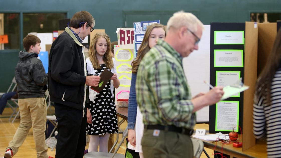 Firefighting, hamster intelligence among topics tackled at Saint Francis Upper Science Fair