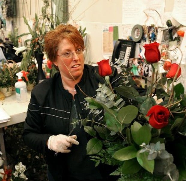 Floral arrangements are one way to make your Valentine feel special