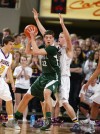 Daniel Meyer of Central takes the ball