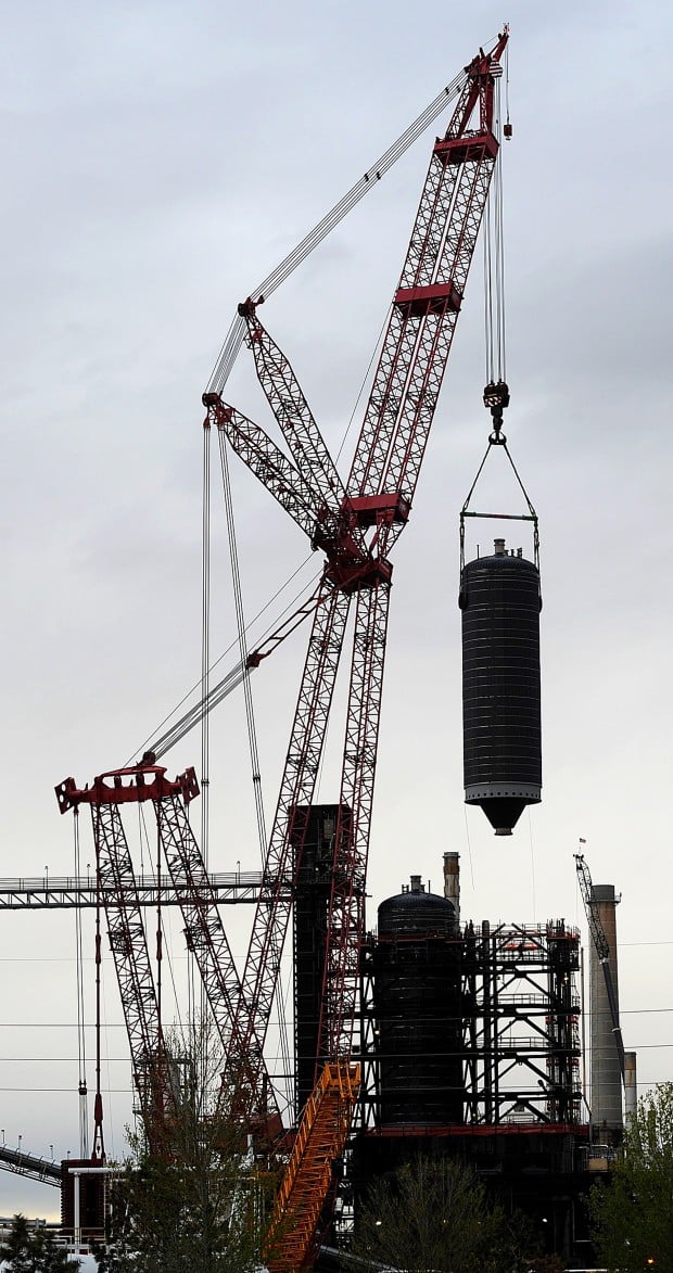 New coke drums installed at ConocoPhillips refinery