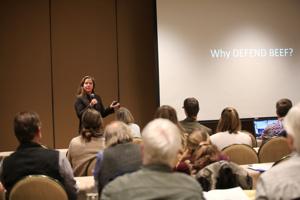 Want a tasty steak? Demand well-raised cattle, speaker urges