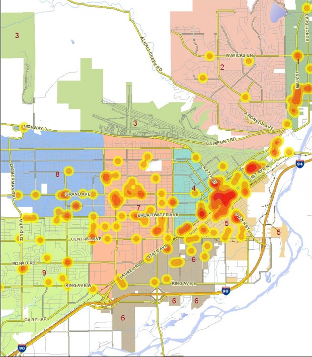 DUI arrests in Billings