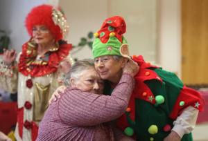 Clowns spread cheer at Billings nursing home