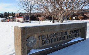 county yellowstone detention jail inmate died who facility identify officials billingsgazette monday waits feb outside medical truck fire call during