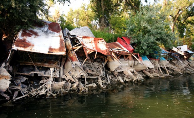 Rusting hulks of classic cars a common sight on ...