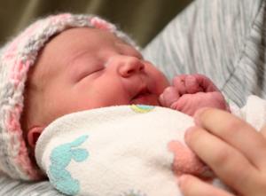 Baby girl is first newborn of 2017 at Billings hospitals