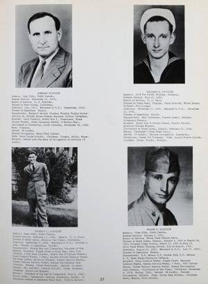 4 Schultz men served in 3 wars