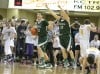 Daniel Meyer (32) and Connor Cerkovnik of Central celebrate