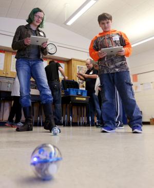 STEM event helps students roll into robotics
