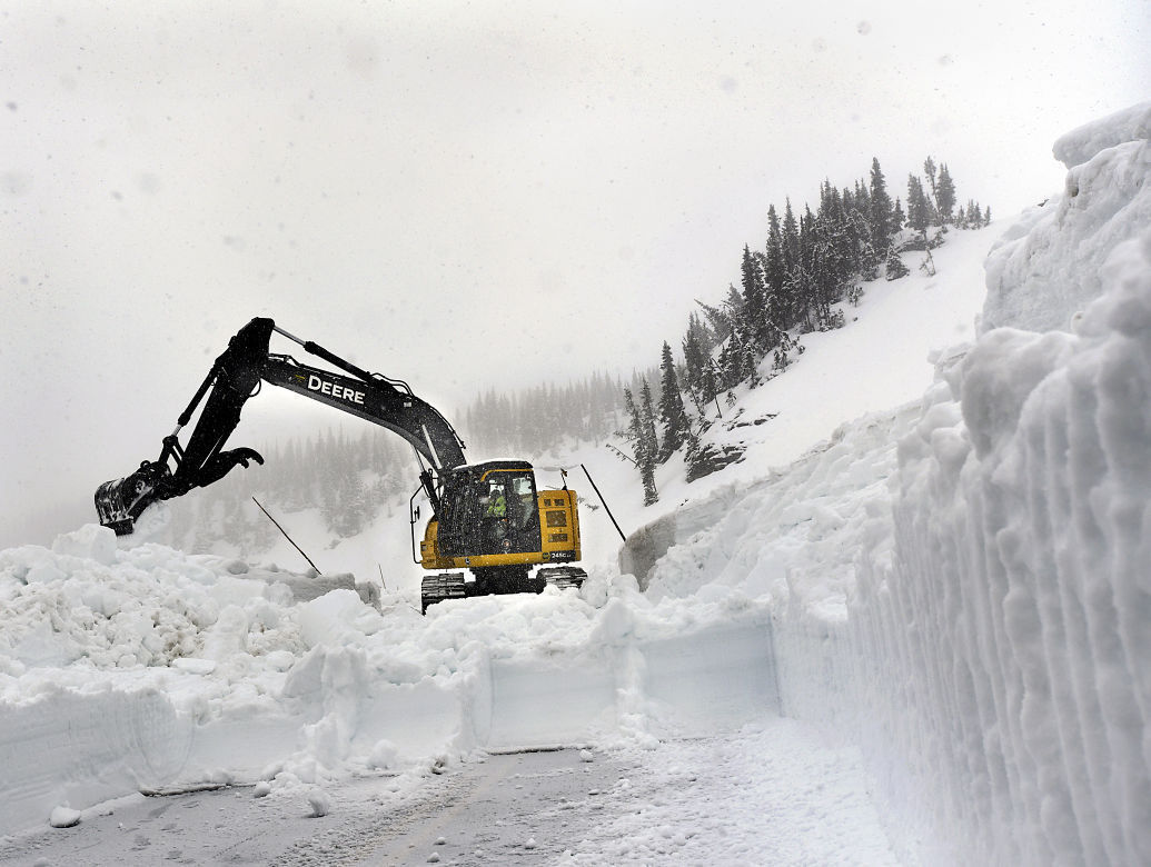 Snow plowing in Glacier National Park set to start Friday Outdoors