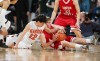 Machiah Not Aftraid of Hardin reaches for a loose ball