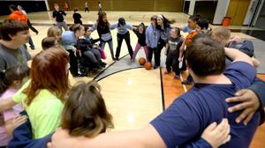 Senior High students participate in the funnest PE class ever
