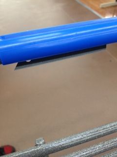 Razor blade found embedded in shopping cart handle