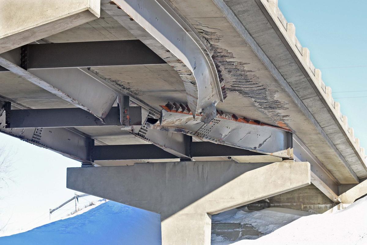 McKenzie overpass closed due to oversize truck crash North Dakota